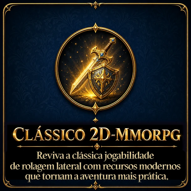 Clássico 2D-MMORPG — Reviva a clássica jogabilidade de rolagem lateral com recursos modernos que tornam a aventura mais prática.